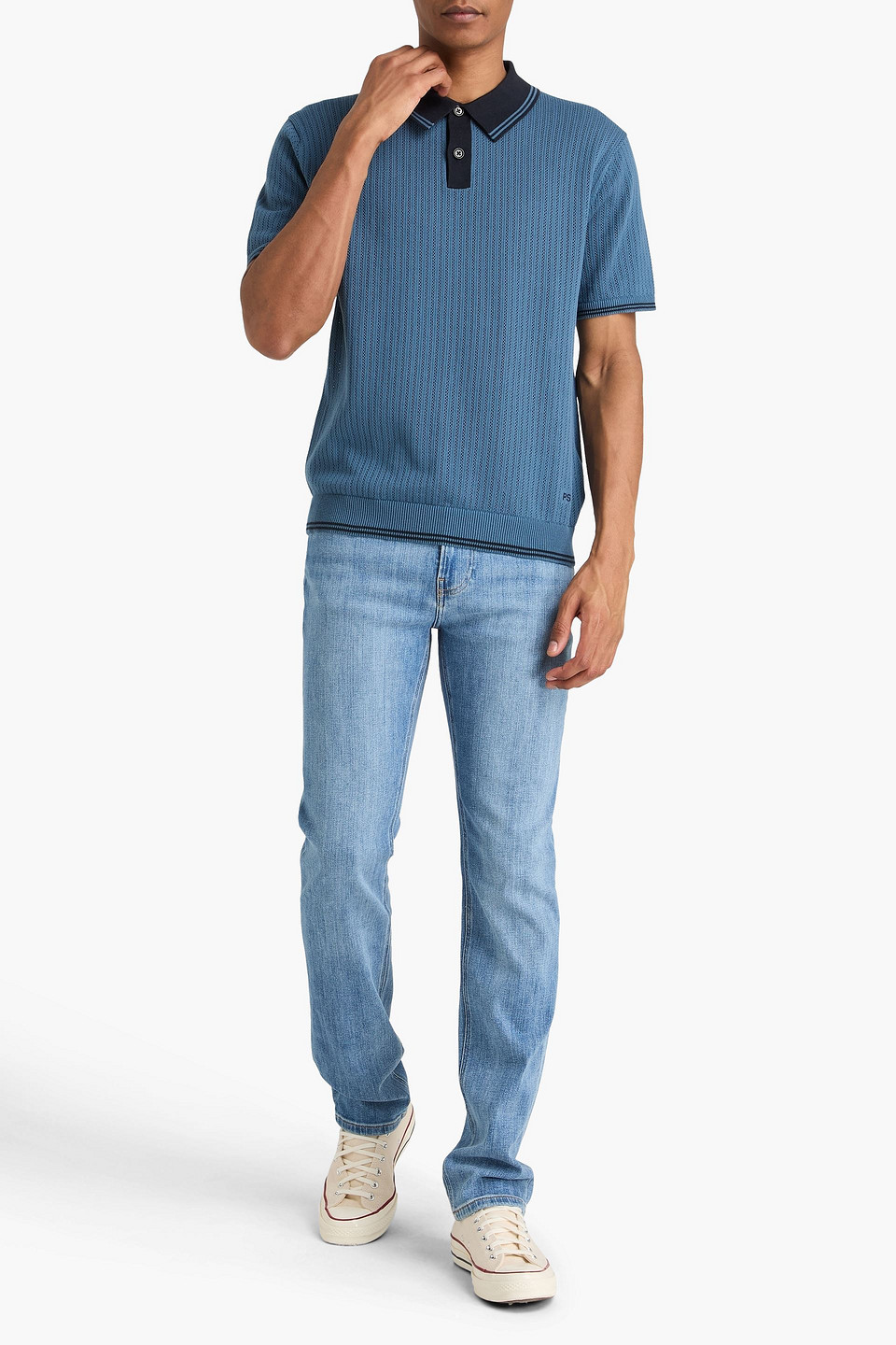  Frame - Jeans „modern Straight“ Aus Denim - Blau - 30 