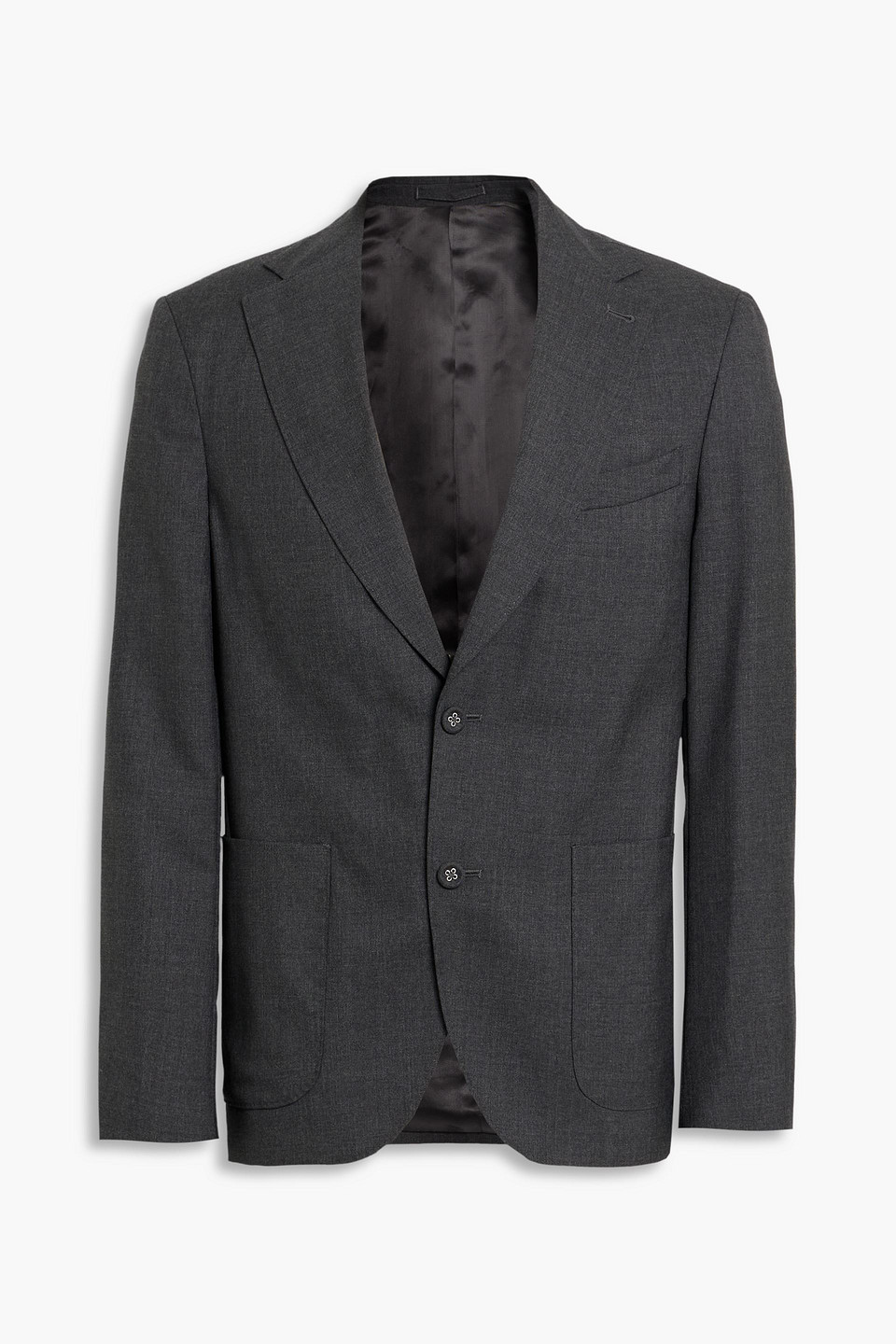 officine générale - arthus wool blazer - gray - it 52