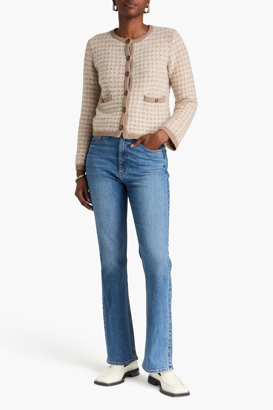  Rag & Bone - Piper Mid-rise Bootcut Jeans - Blue - 23 