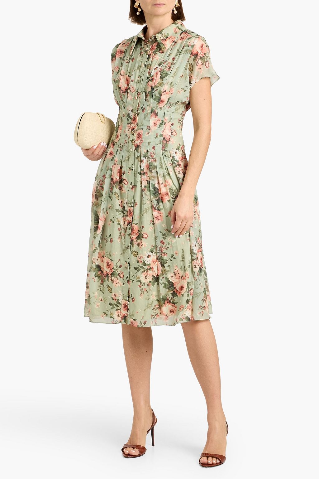 midi polka dot dress for women viv midi dress // polka dot *zoco exclusive* small