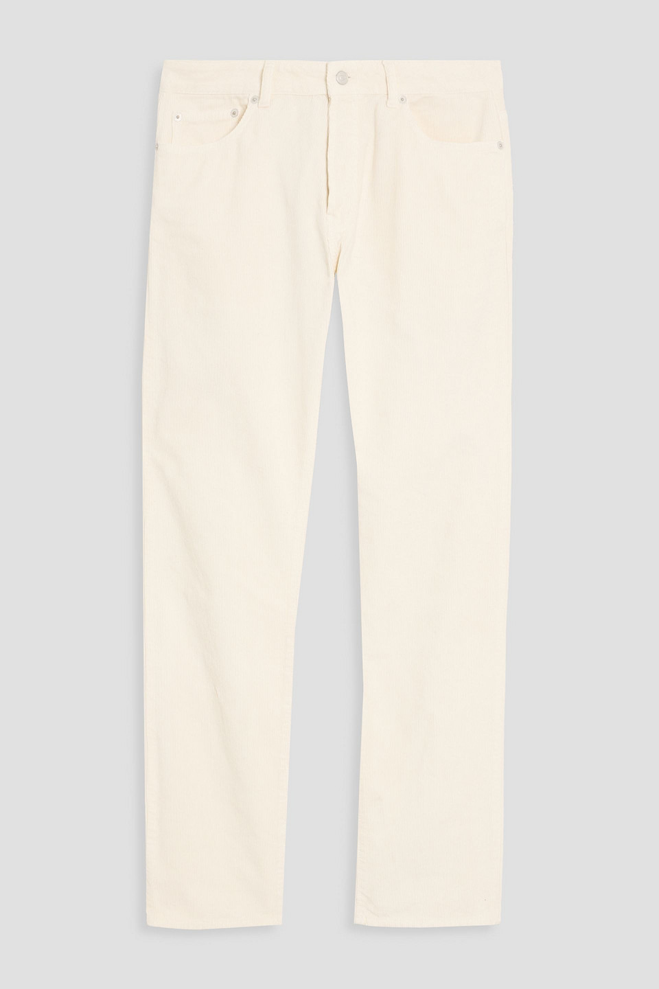 officine générale - cotton-corduroy pants - white - 29
