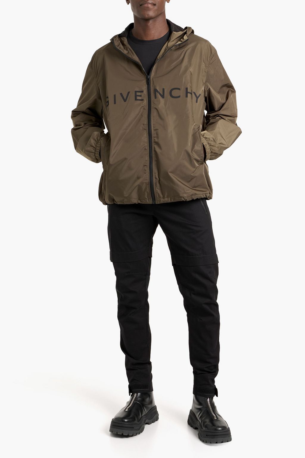 GIVENCHY Appliquéd shell jacket | THE OUTNET