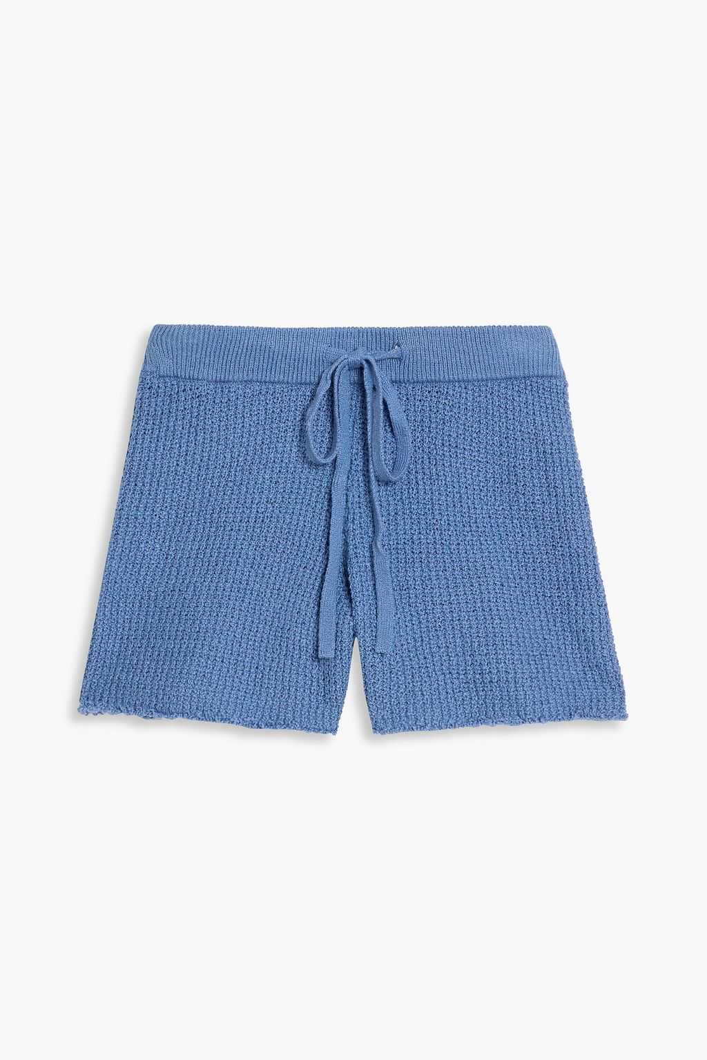 THE ELDER STATESMAN Nora Lite bouclé-knit cotton shorts | THE OUTNET