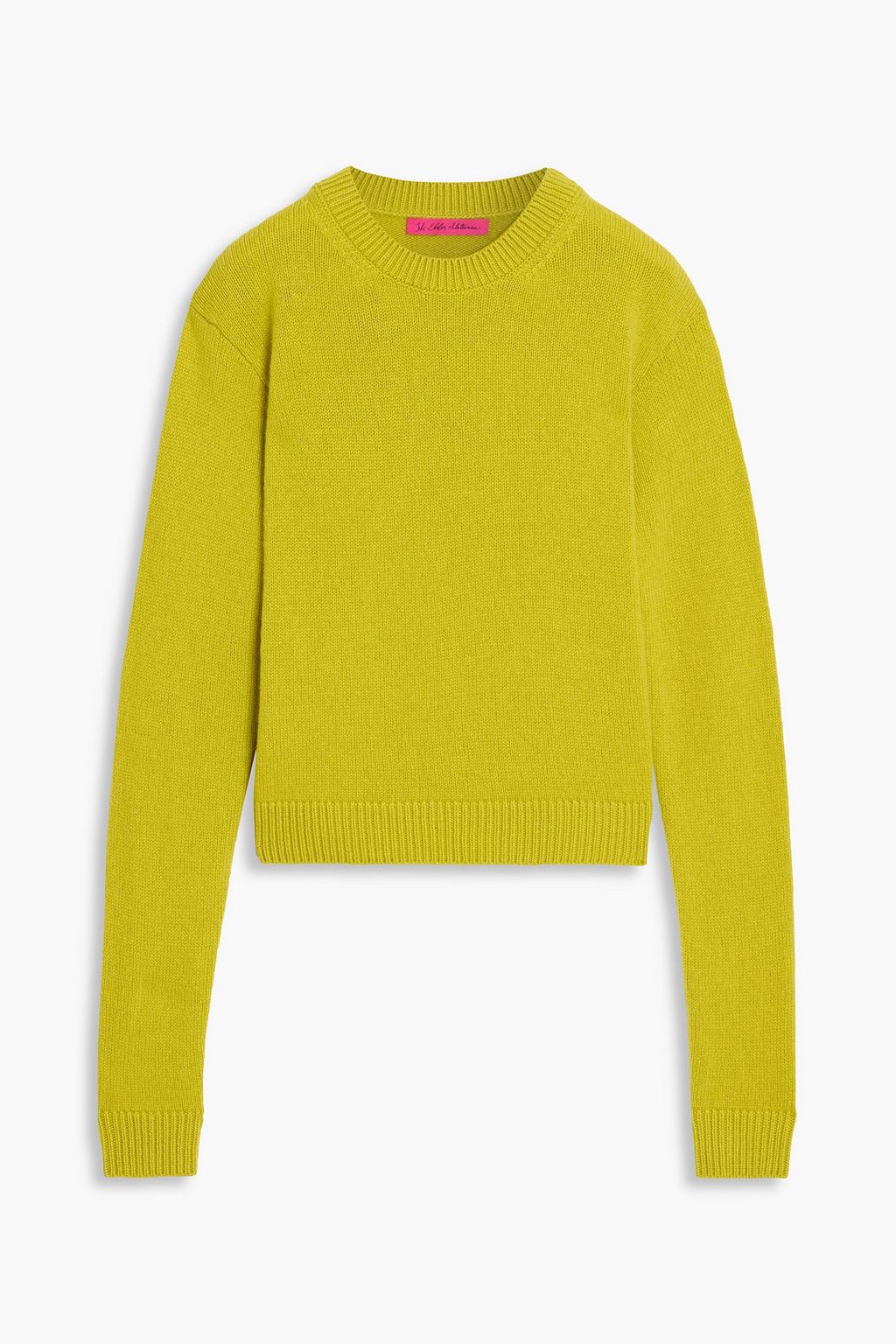 THE ELDER STATESMAN Drop Needle ribbed cashmere and cotton-blend