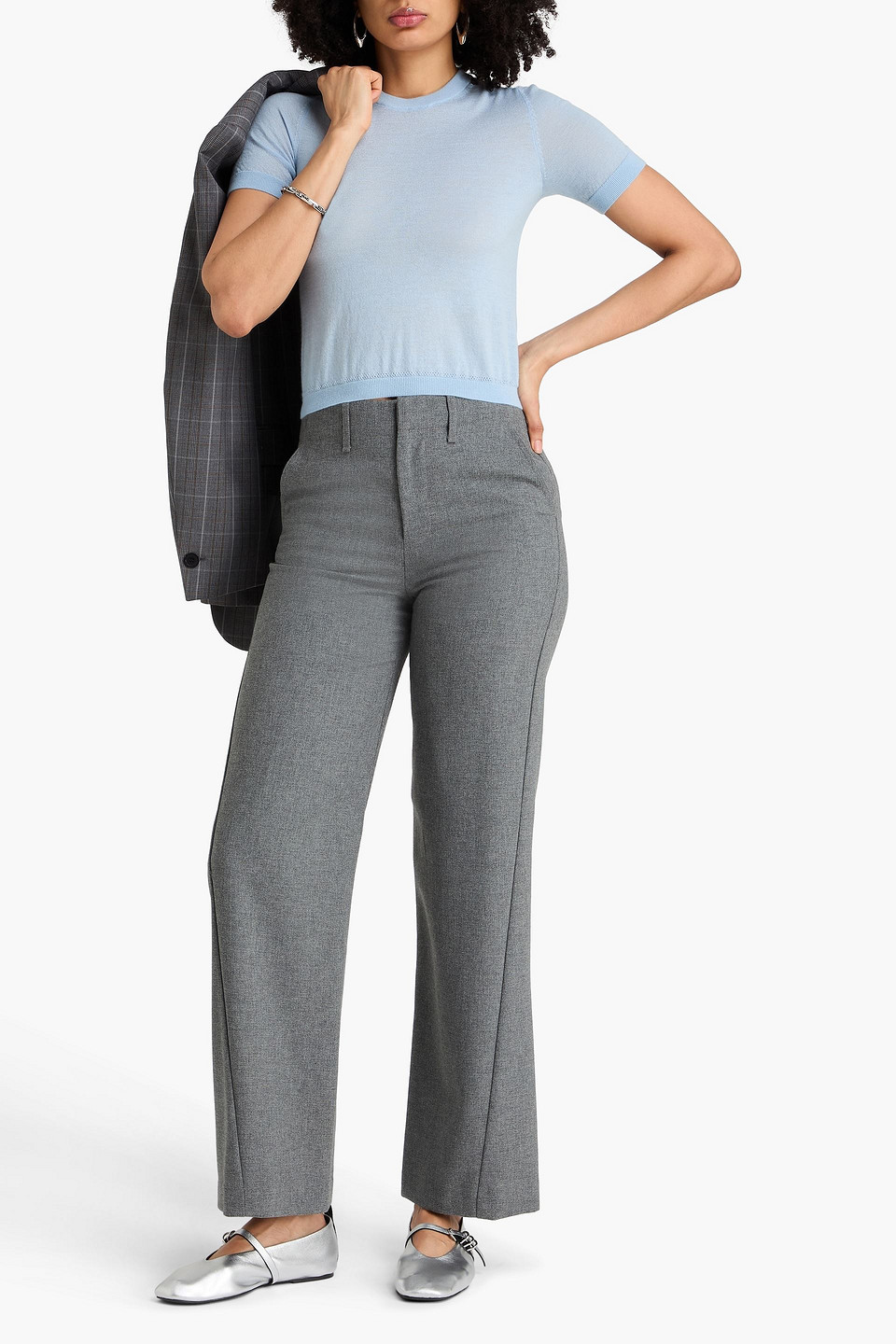 Rag & Bone - Cashmere Top - Blue - Xxs 