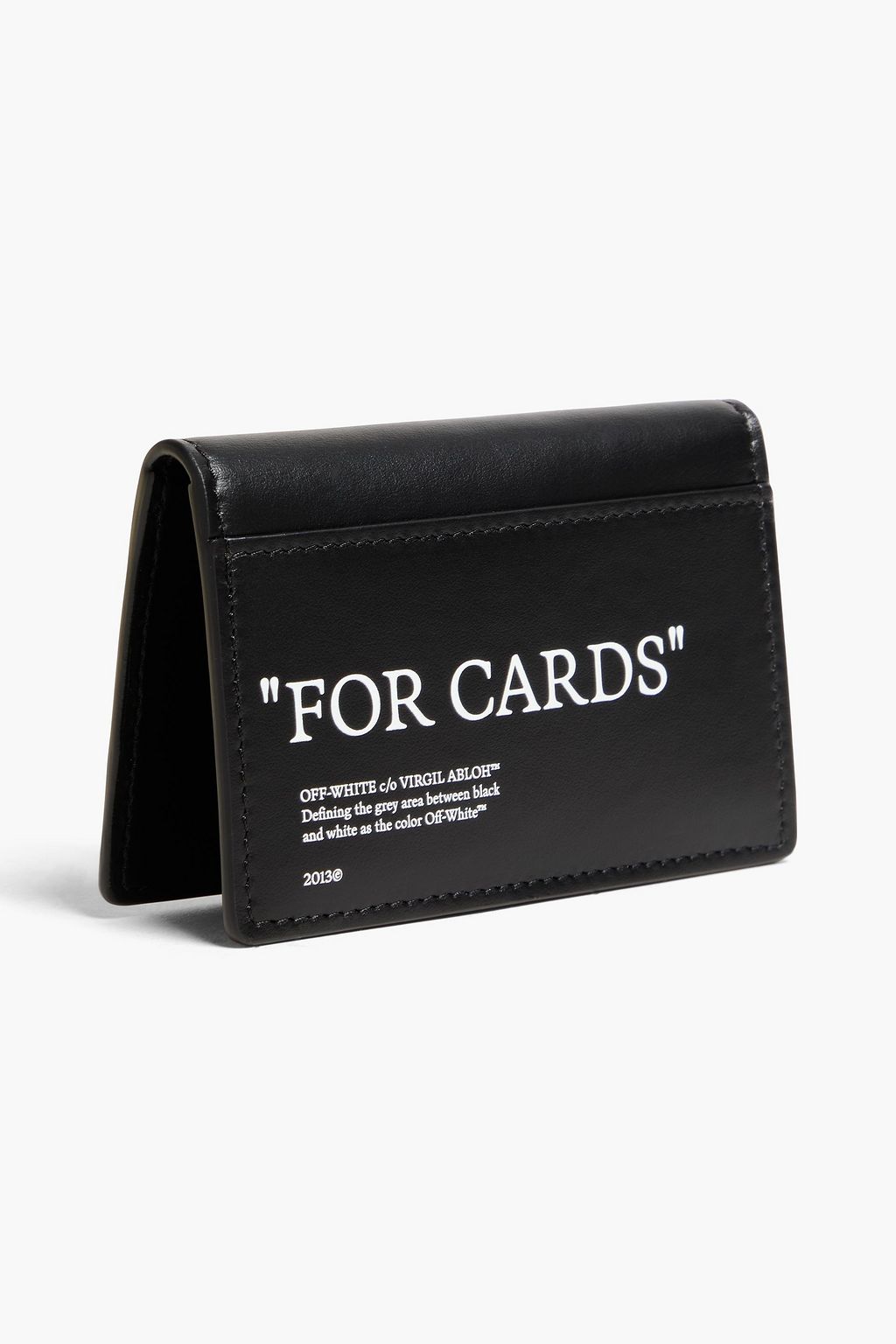 OFF-WHITE™ Printed leather cardholder | THE OUTNET