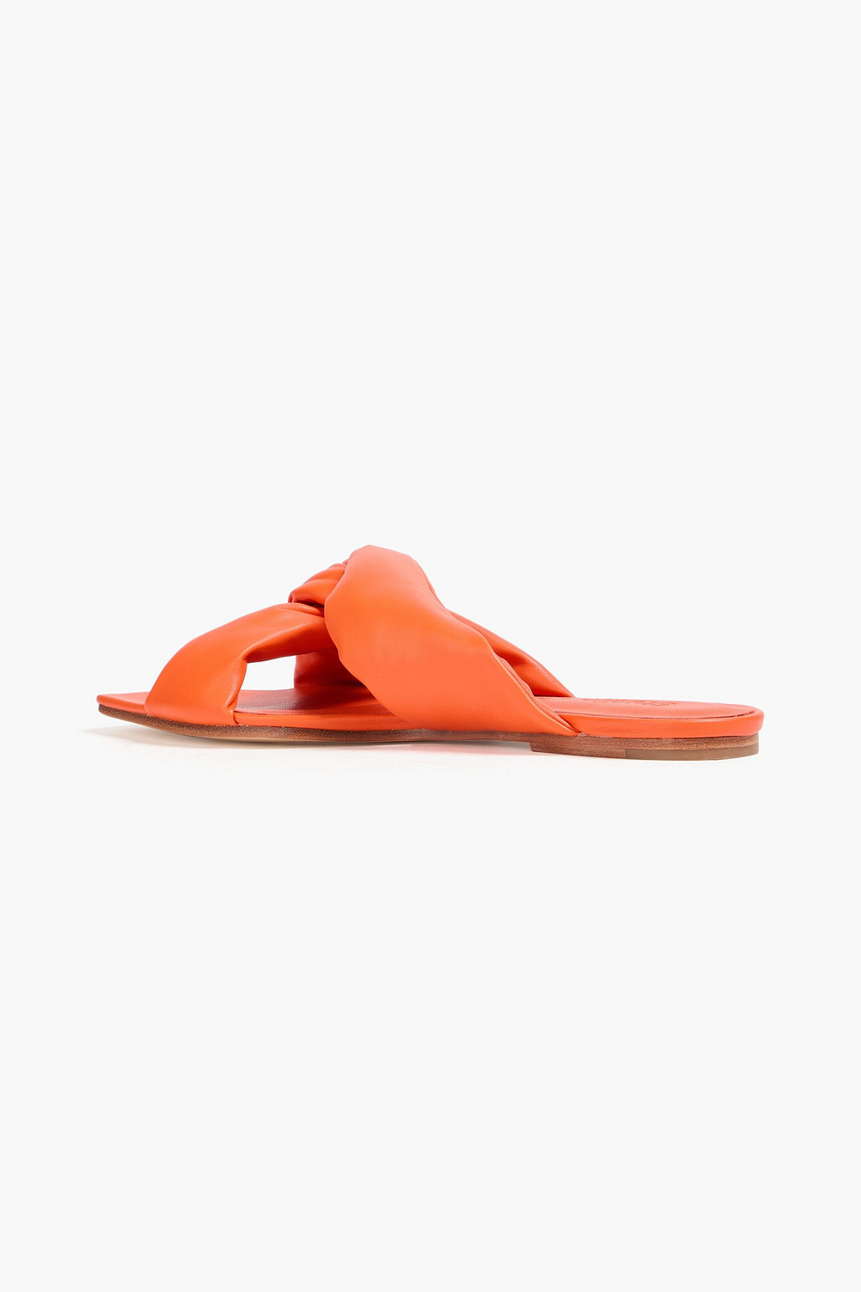  Studio Amelia - Sandalen „pillow Loop“ Aus Leder - Orange - Eu 36 