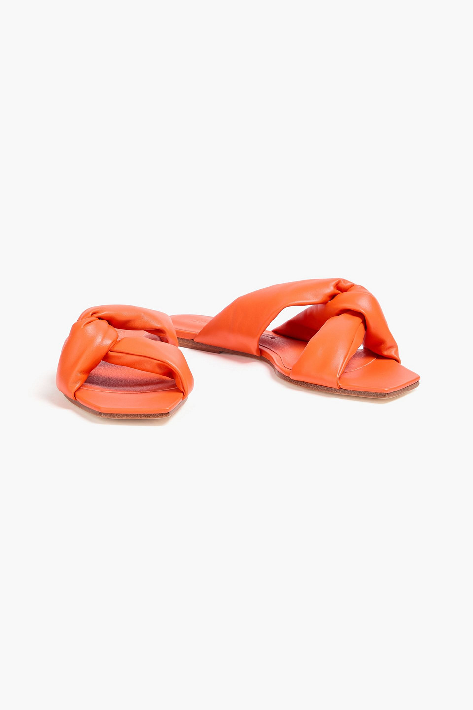  Studio Amelia - Sandalen „pillow Loop“ Aus Leder - Orange - Eu 36 