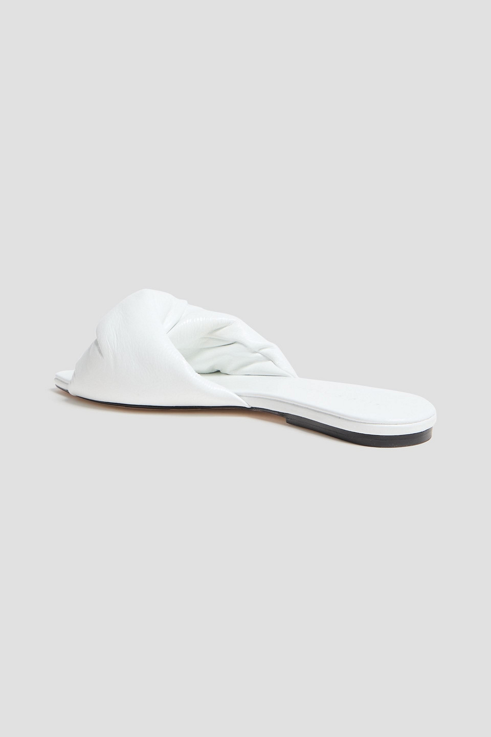  Studio Amelia - Twisted Leather Slides - White - Eu 35 