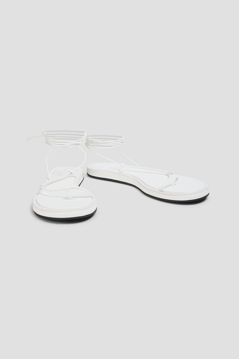  Studio Amelia - Emily Leather Sandals - White - Eu 36 