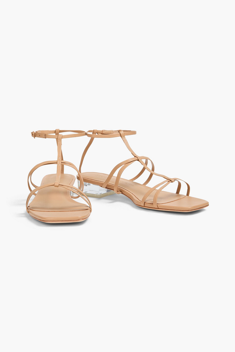  Studio Amelia - Artemis Leather Sandals - Neutral - Eu 36 