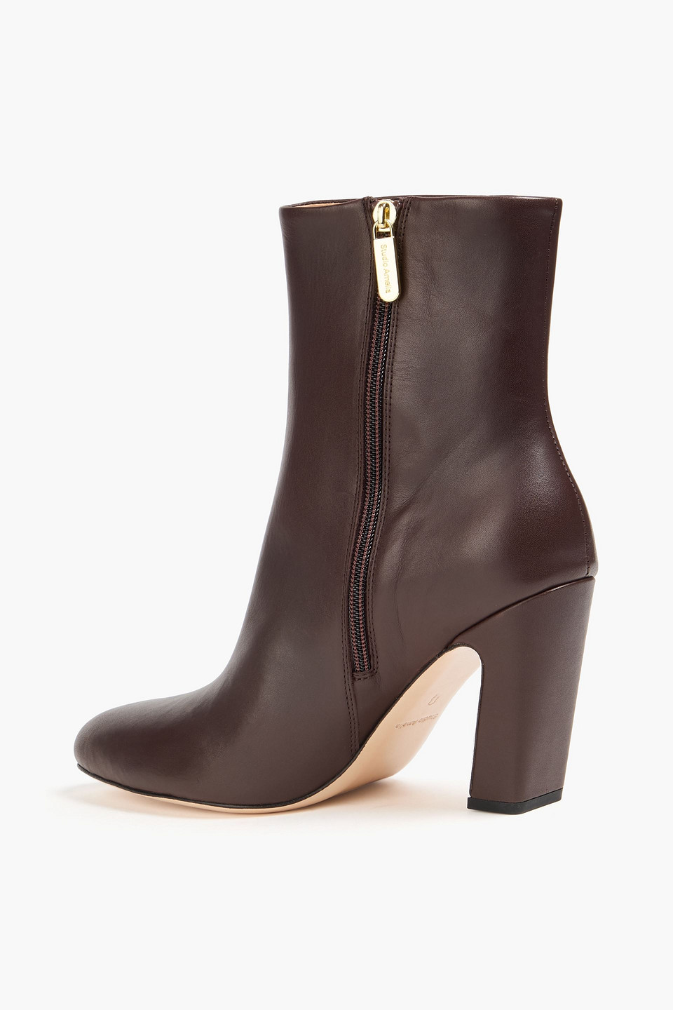  Studio Amelia - Cassidy Leather Ankle Boots - Brown - Eu 39 