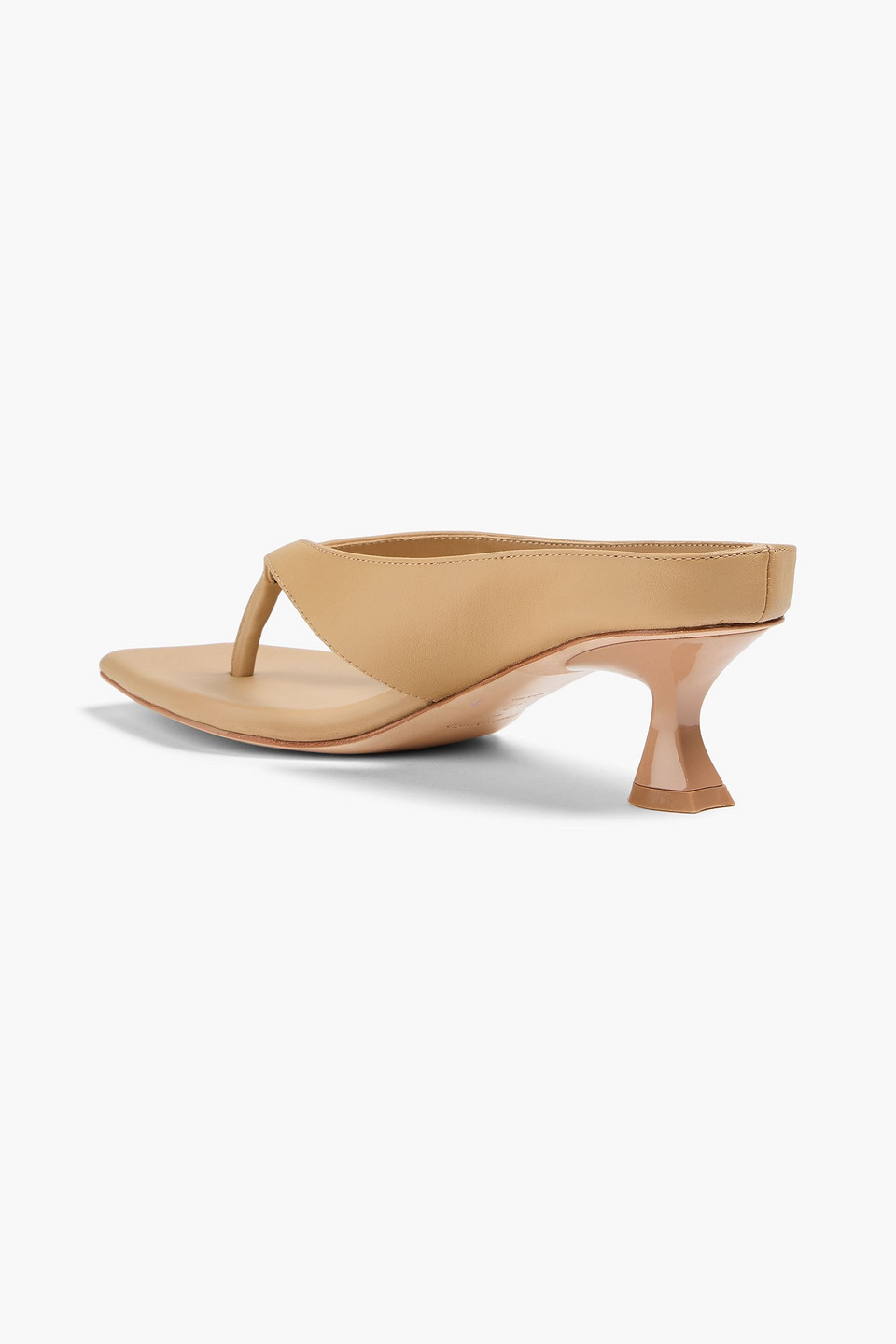  Studio Amelia - Angela 50 Leather Sandals - Neutral - Eu 35 