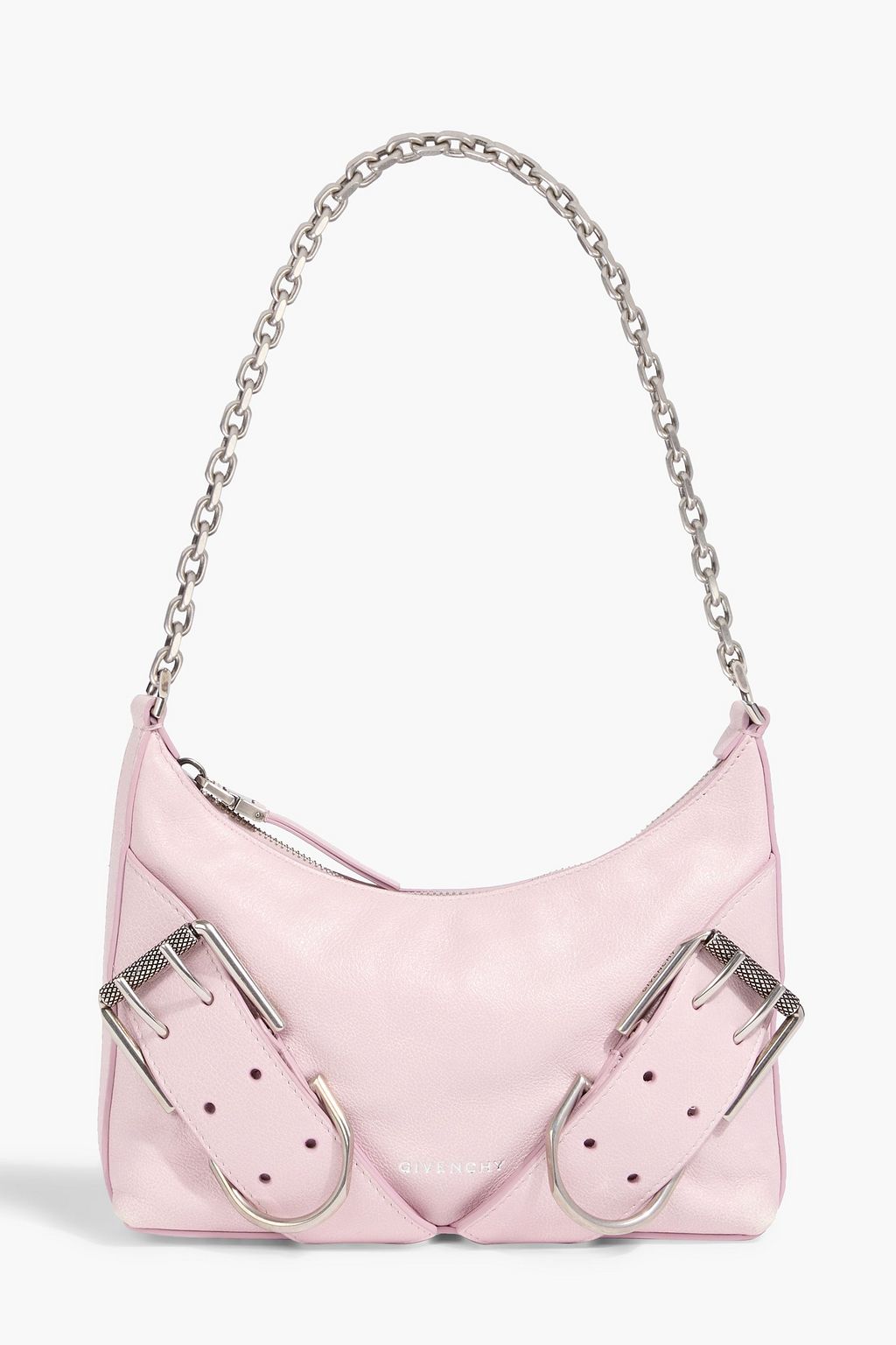 GIVENCHY Voyou Party pebbled-leather shoulder bag | THE OUTNET