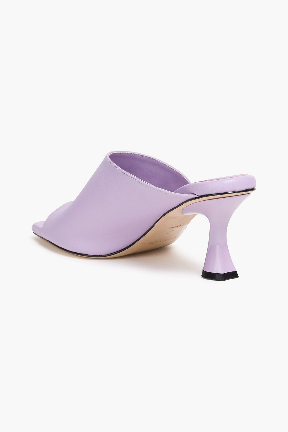  Studio Amelia - Ida 70 Leather Mules - Purple - Eu 37 