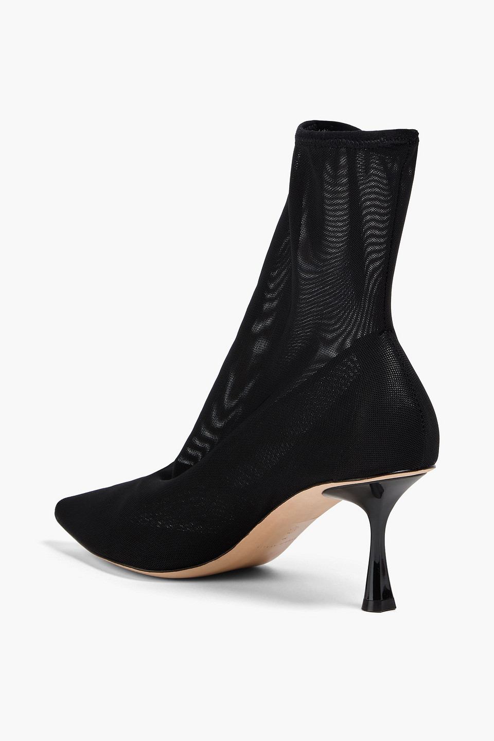  Studio Amelia - Razor 70 Stretch-mesh Sock Boots - Black - Eu 35 