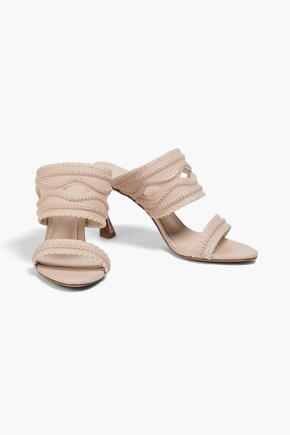  Alexandre Birman - Mules „erika 85“ Aus Leder - Neutral - Eu 37.5 