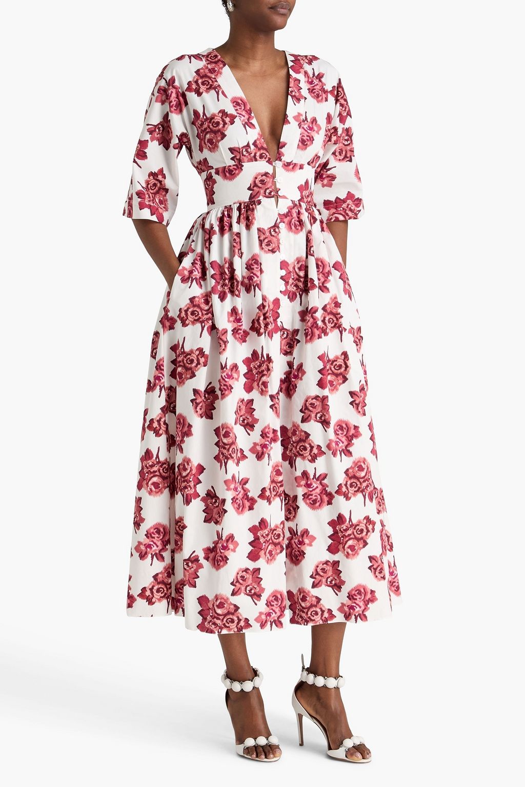 knee length dresses for ladies Emilia Midi Dress main image 1