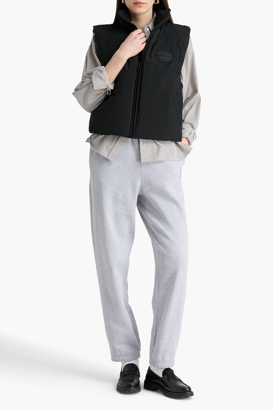 Alexander Wang - Daunenweste Aus Shell - Schwarz - Xxs 