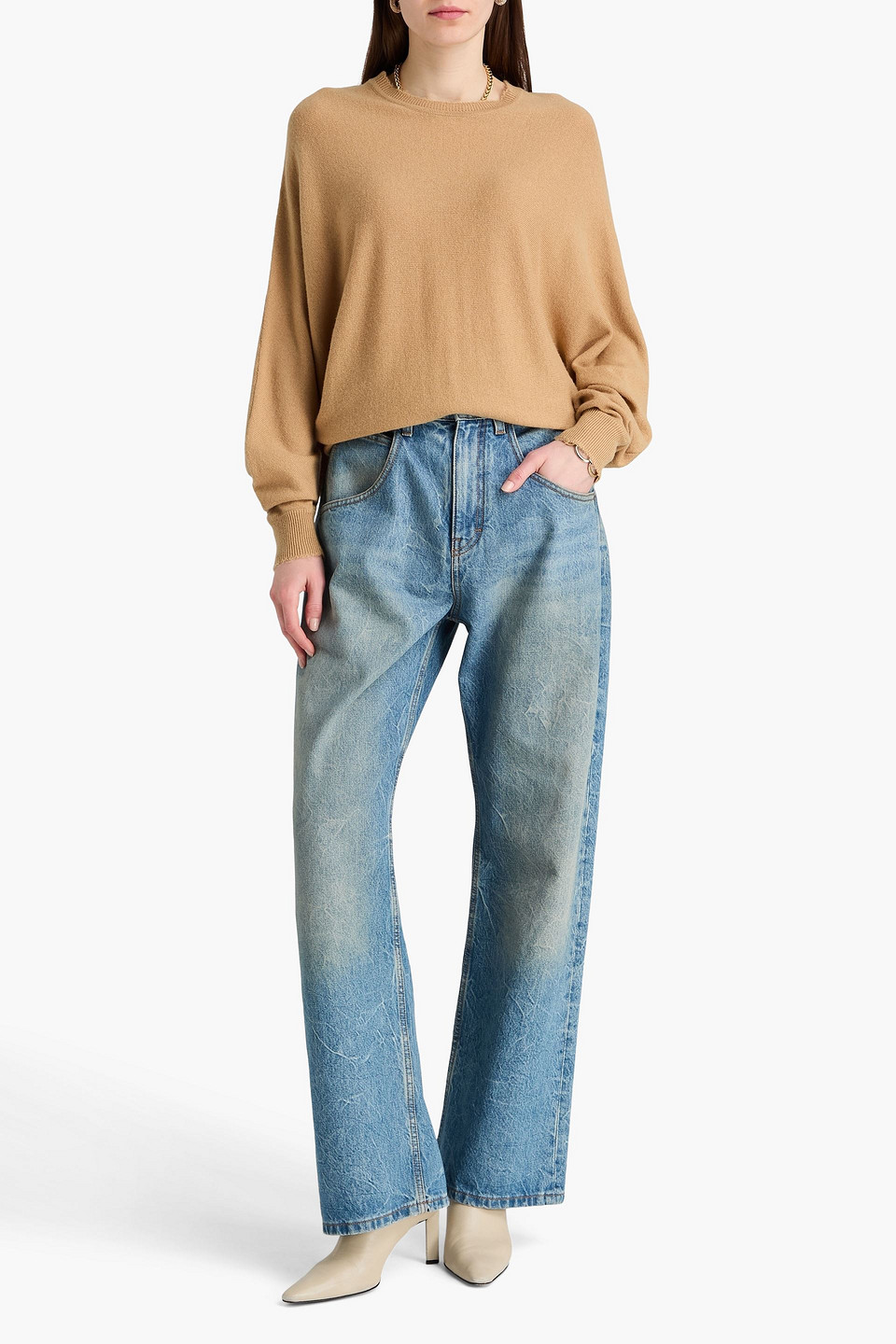  By Malene Birger - Pullover „doas“ Aus Einer Woll-yakwollmischung - Braun - Xxs 