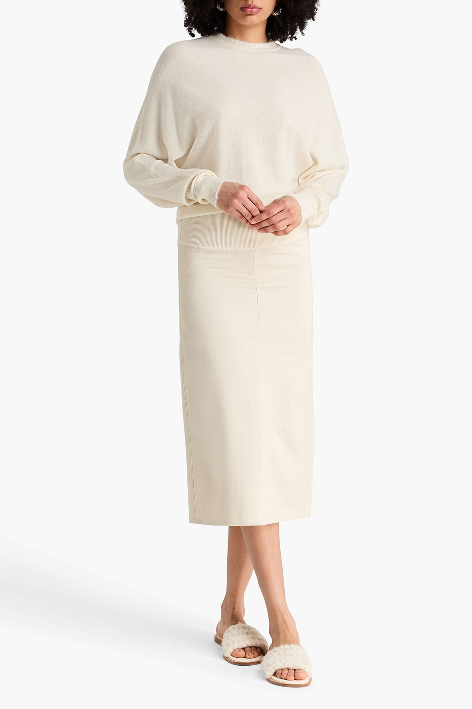  By Malene Birger - Pullover „doas“ Aus Einer Woll-yakwollmischung - Weiß - Xxs 