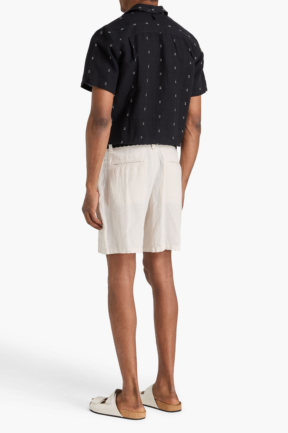  Rag & Bone - Shorts „haydon“ Aus Leinen - Weiß - 30 