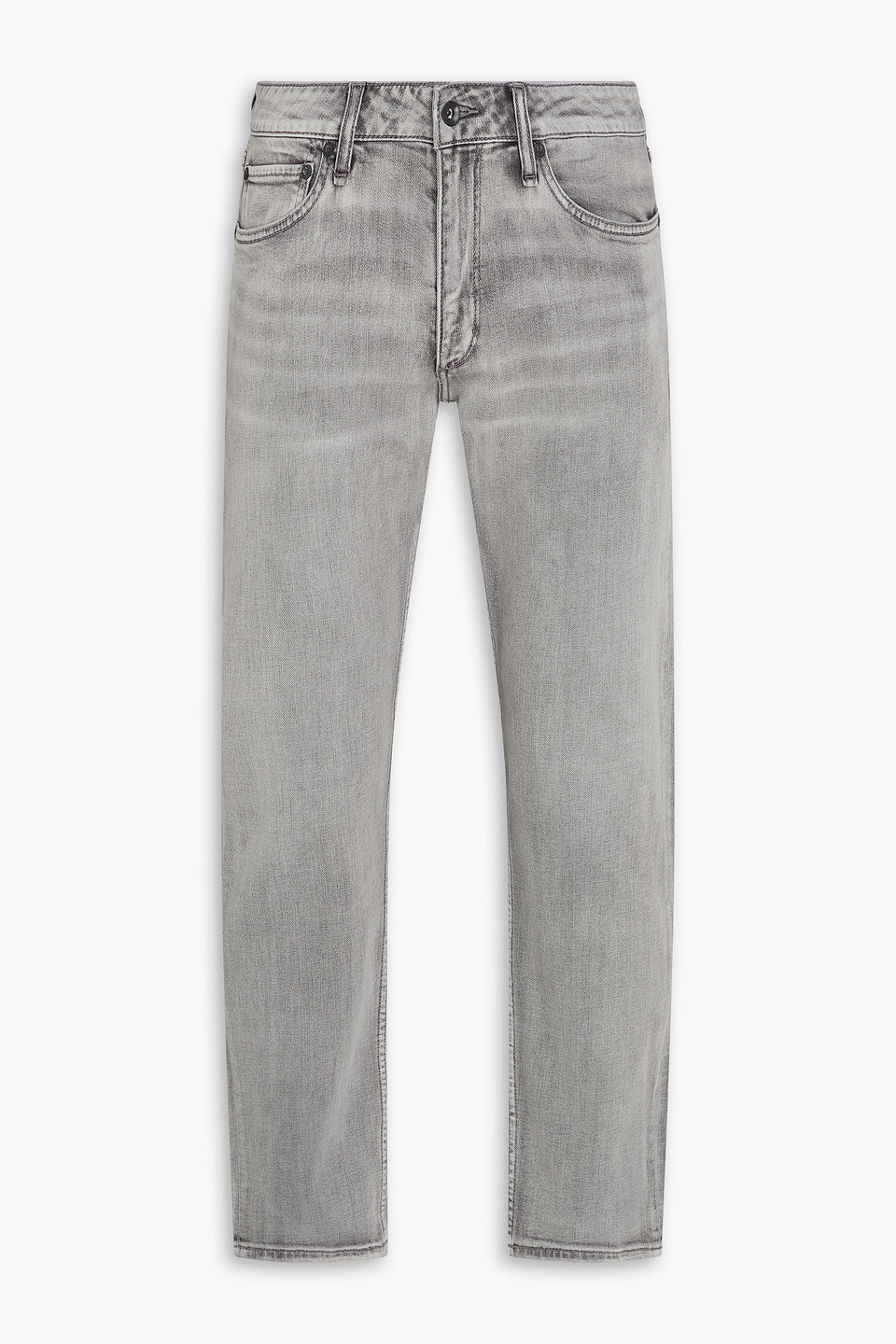 rag & bone - faded denim jeans - gray - 30w/ 32l
