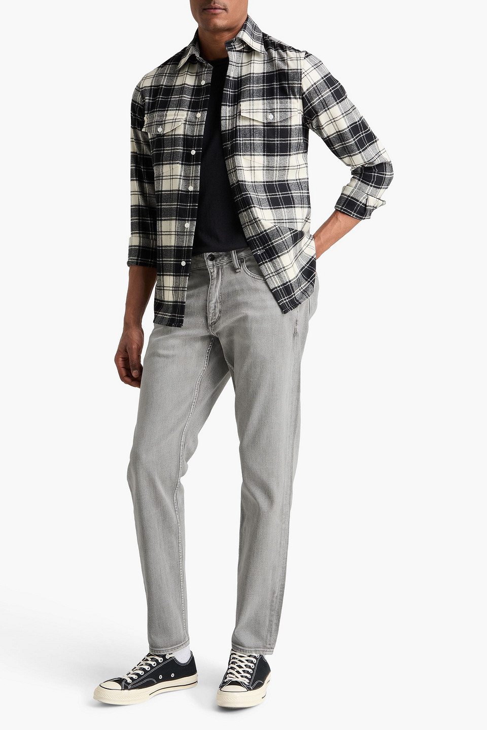  Rag & Bone - Faded Denim Jeans - Gray - 28w/ 32l 
