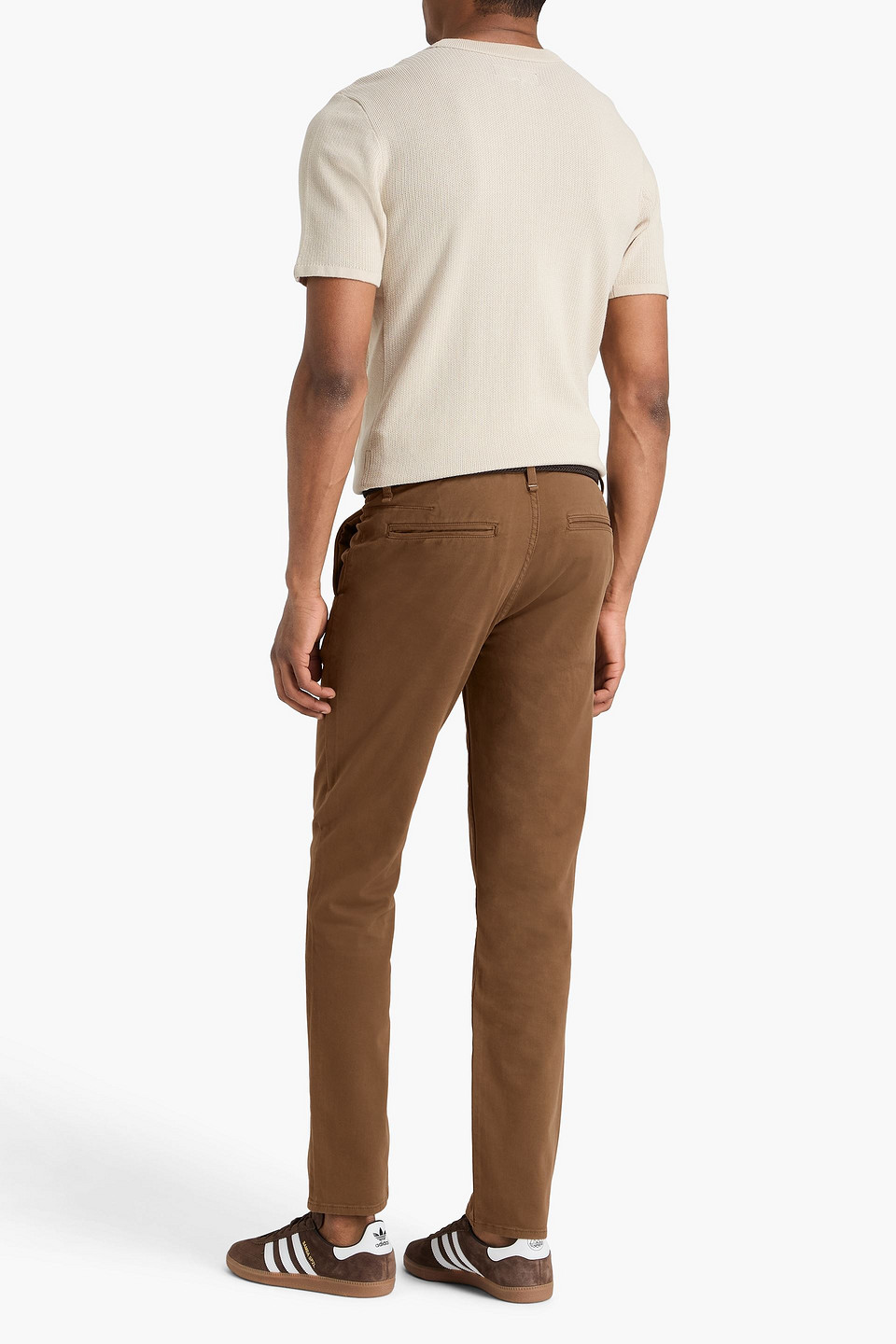  Rag & Bone - Chinohose „standard“ Aus Twill Aus Einer Baumwollmischung Mit Schmalem Bein - Braun - 28 