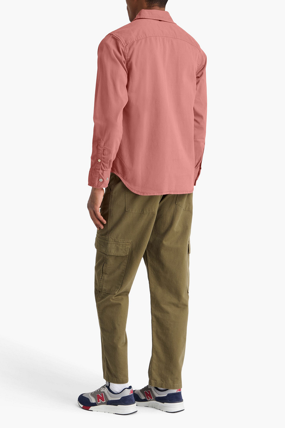  Rag & Bone - Cotton-blend Twill Overshirt - Pink - Xs 
