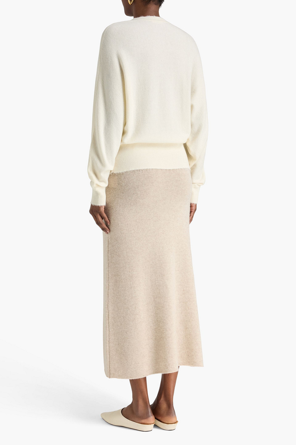  By Malene Birger - Cardigan „sao“ Aus Einer Woll-yakwollmischung - Weiß - M 