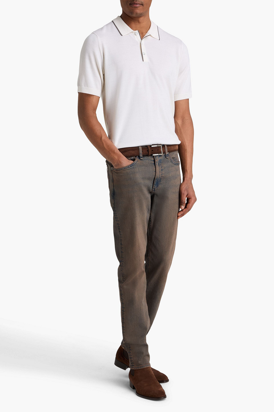  Rag & Bone - Jeans „fit 2“ Mit Schmalem Bein Aus Denim - Neutral - 30w/ 32l 