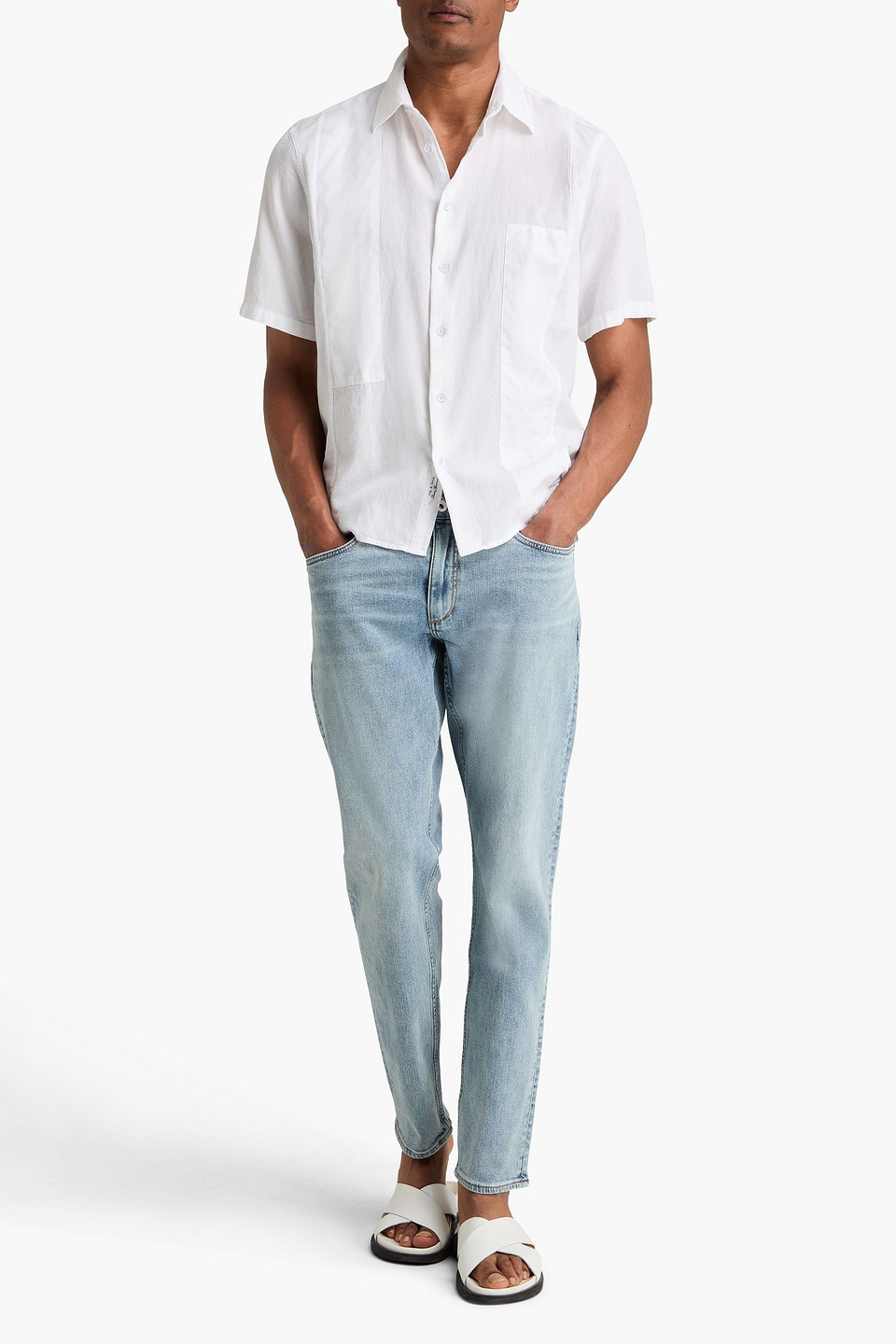  Rag & Bone - Fit 3 Tapered Denim Jeans - Blue - 29w/ 32l 
