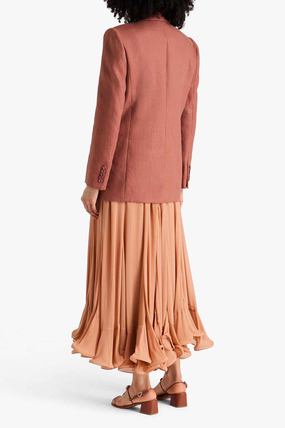  Zimmermann - Blazer Aus Leinen - Pink - 1 