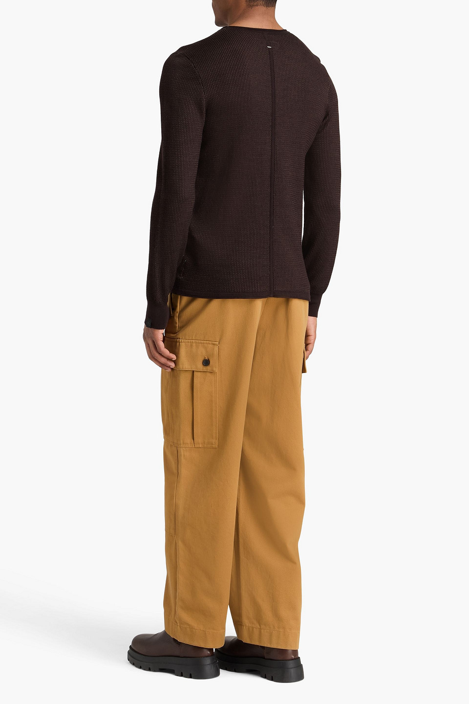  Rag & Bone - Pullover Aus Einer Woll-lyocellmischung - Braun - M 