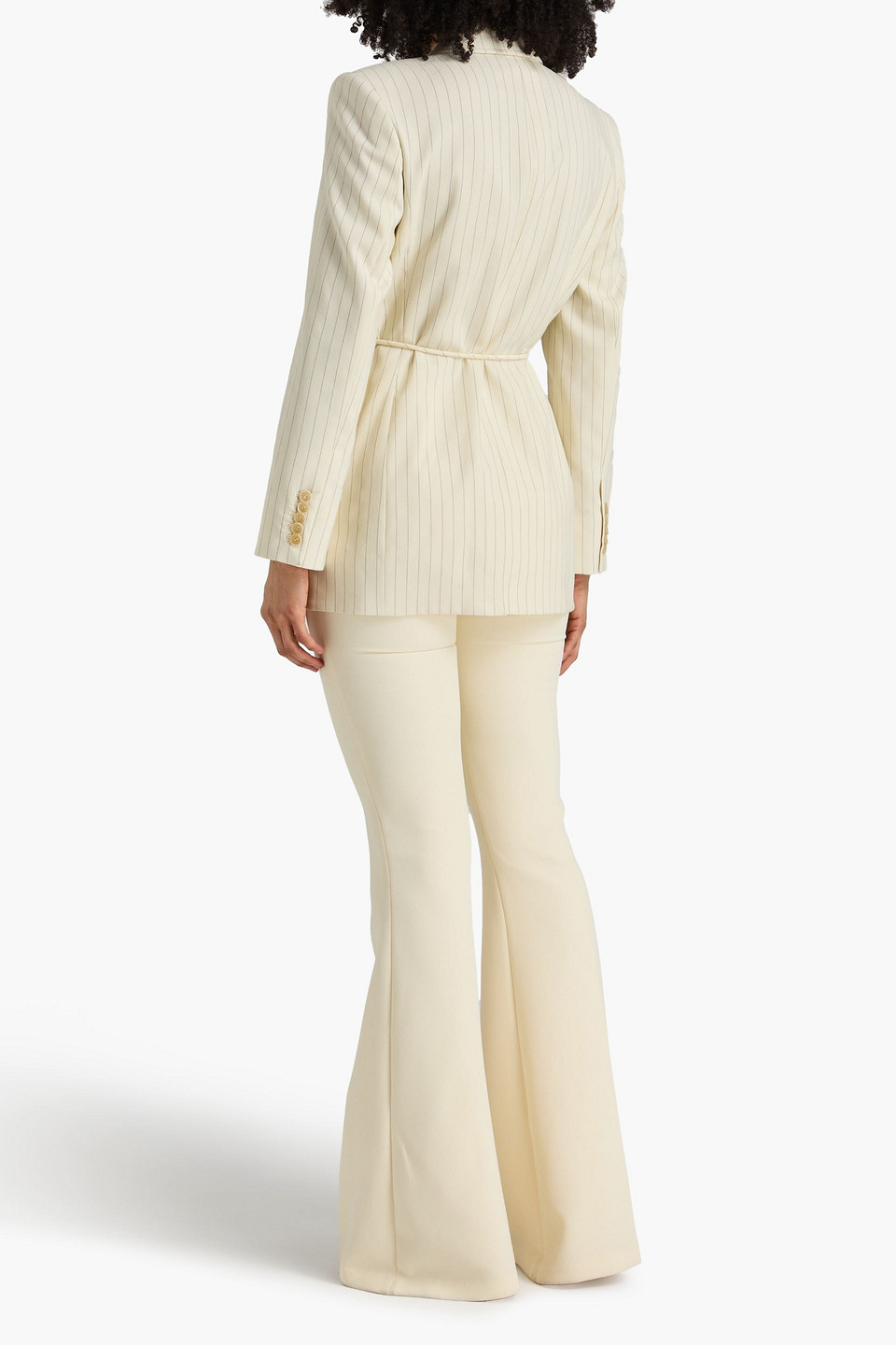  Zimmermann - Pinstriped Wool-blend Blazer - White - 1 