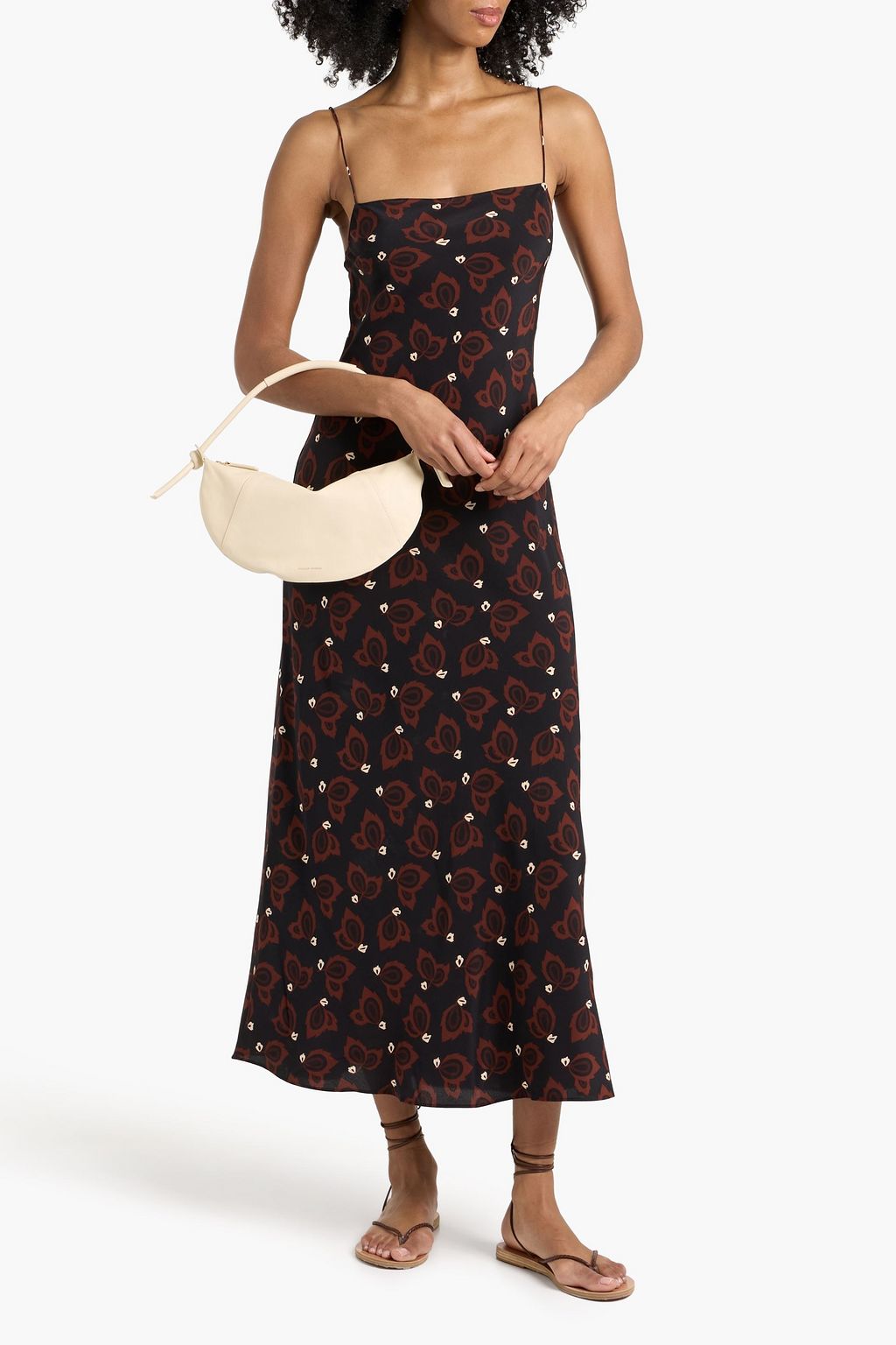 MATTEAU Printed silk midi dress | THE OUTNET MATTEAU Printed silk midi dress | THE OUTNET