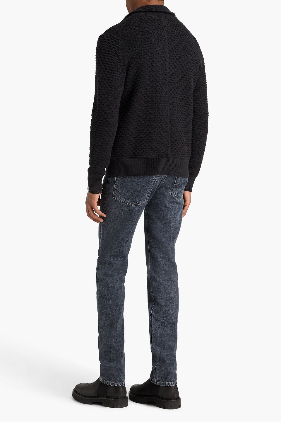  Rag & Bone - Cardigan „andrew“ Aus Baumwolle - Grau - M 
