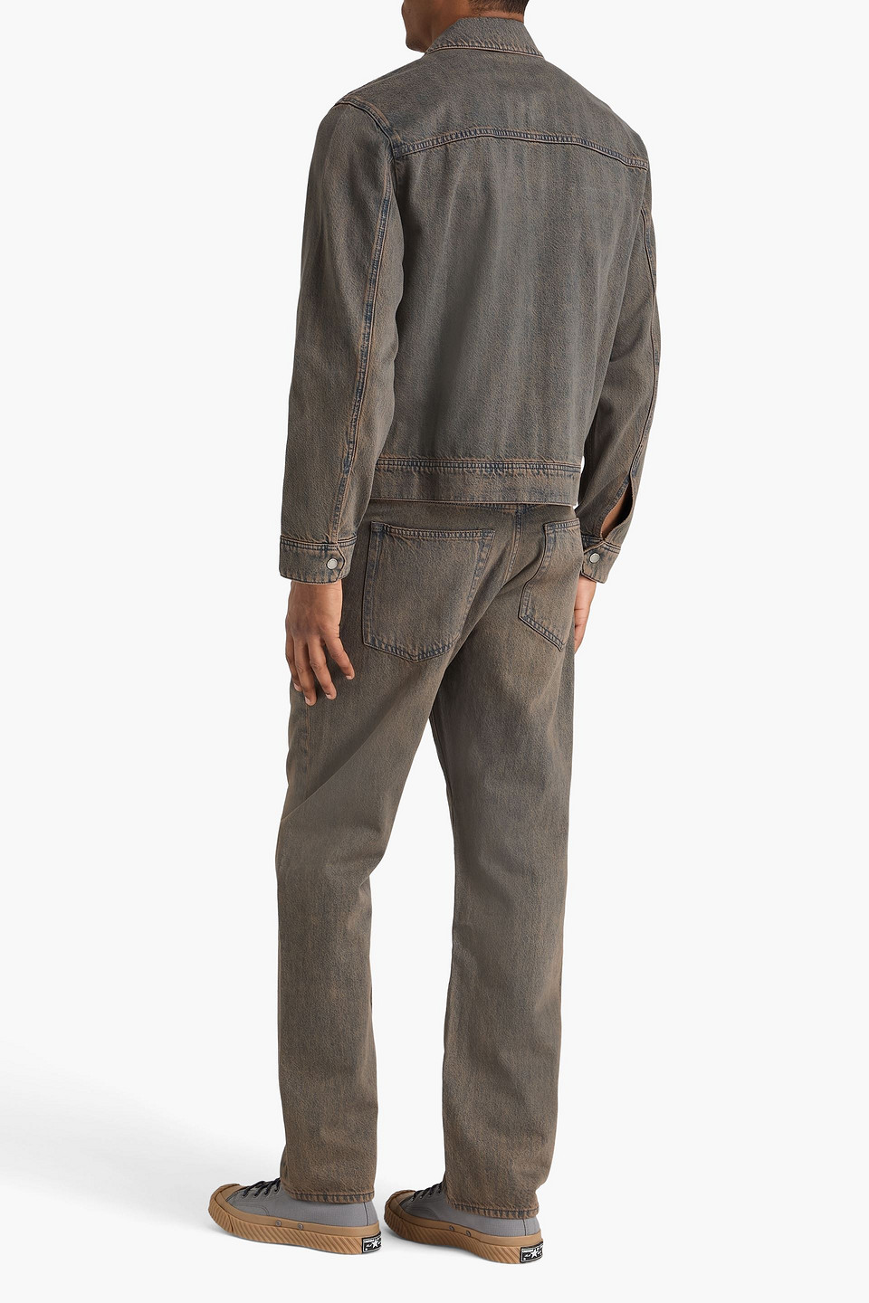  Rag & Bone - Faded Denim Jacket - Neutral - S 