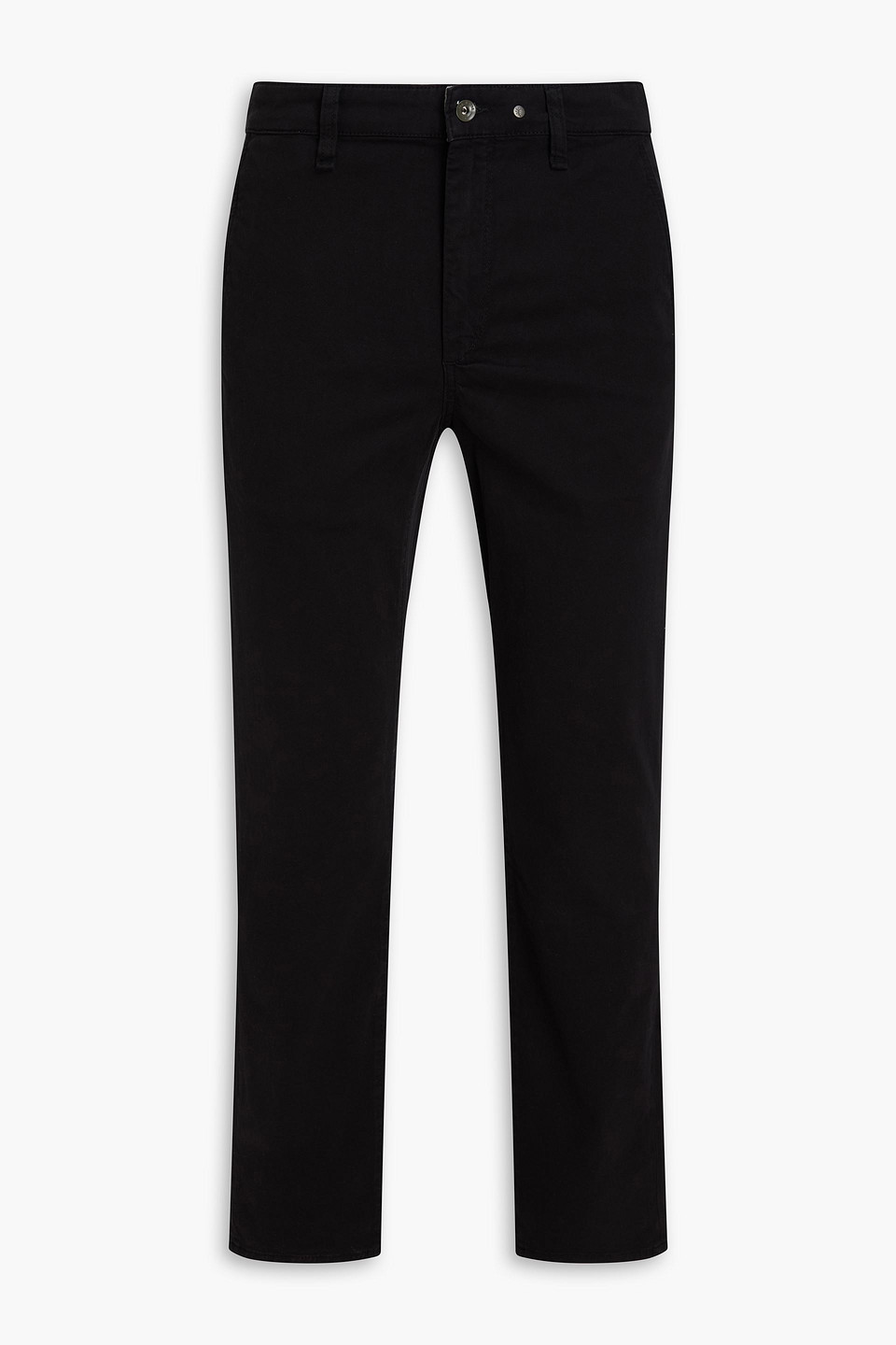Rag & Bone Fit 2 Slim-fit Cotton-blend Twill Chinos In Black