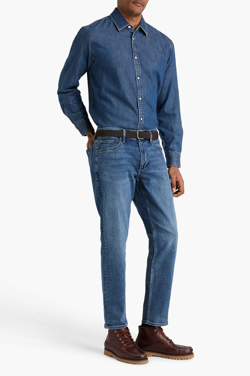  Rag & Bone - Jeans „fit 3“ Aus Denim In Karottenform - Blau - 30w/ 30l 