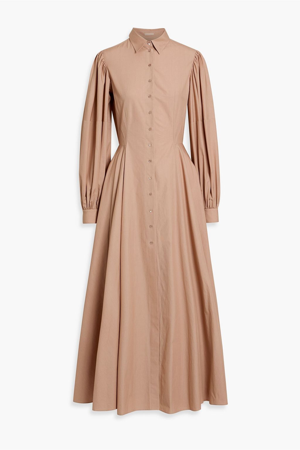 alaia cotton dress Alaa Cotton Fit & Flare Mini Dress