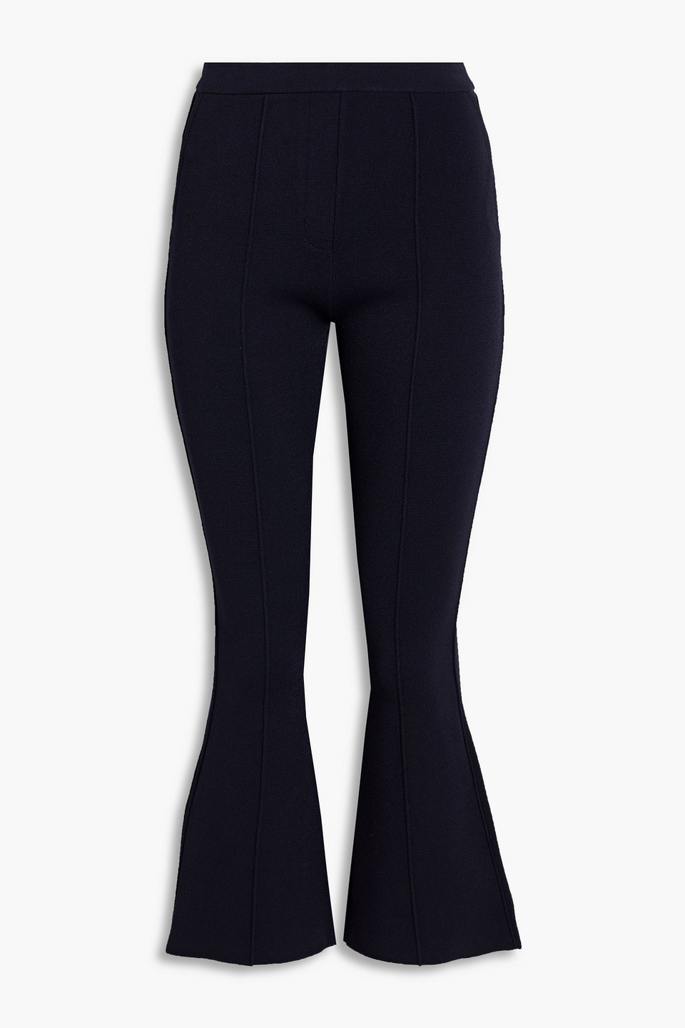 3.1 Phillip Lim Stretch-knit Kick-flare Pants In Blue