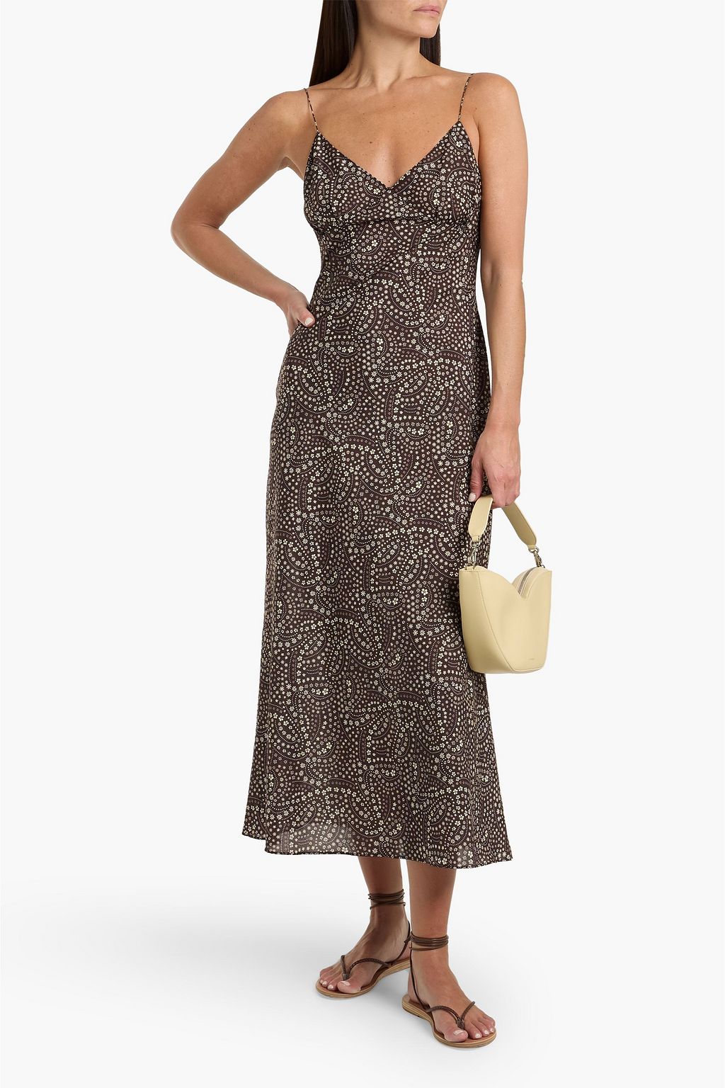 midi yellow lace dress Mariana Yellow Lace Bust Midi Dress