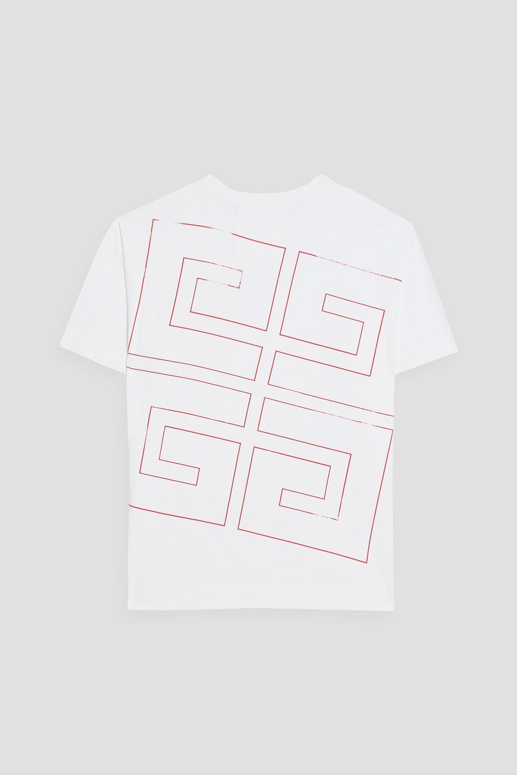 GIVENCHY Printed cotton-jersey T-shirt | THE OUTNET