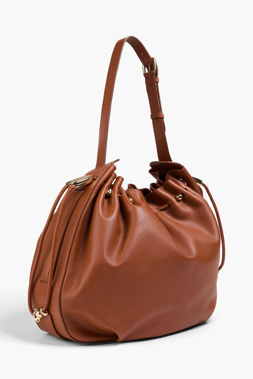  Zimmermann - Beuteltasche Aus Leder - Braun - Onesize 