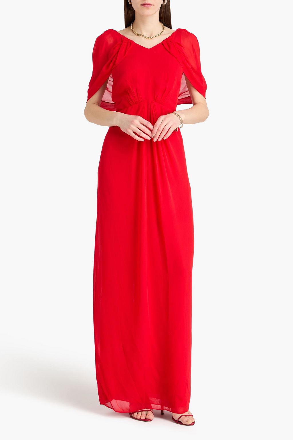 evi grintela cotton poplin maxi shirt dress Evi Grintela Nicole Side-Slit Cotton Maxi Shirtdress, Blue, Women's, XS, Casual & Work Dresses Shirtdresses Button-Down Shirt Dresses