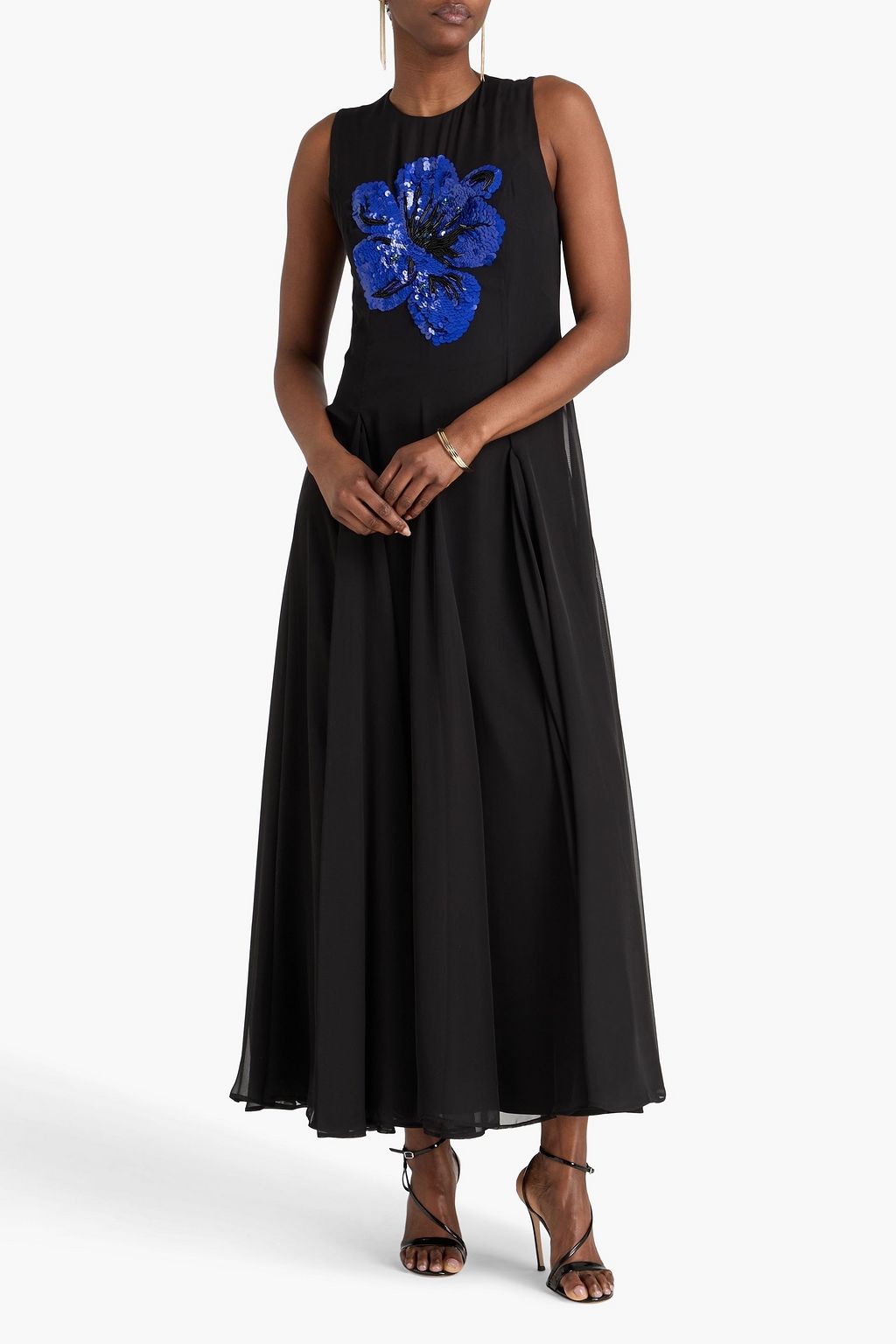 tulle dress a line Long Off Shoulder Tulle Dress by Cinderella Divine CD0172