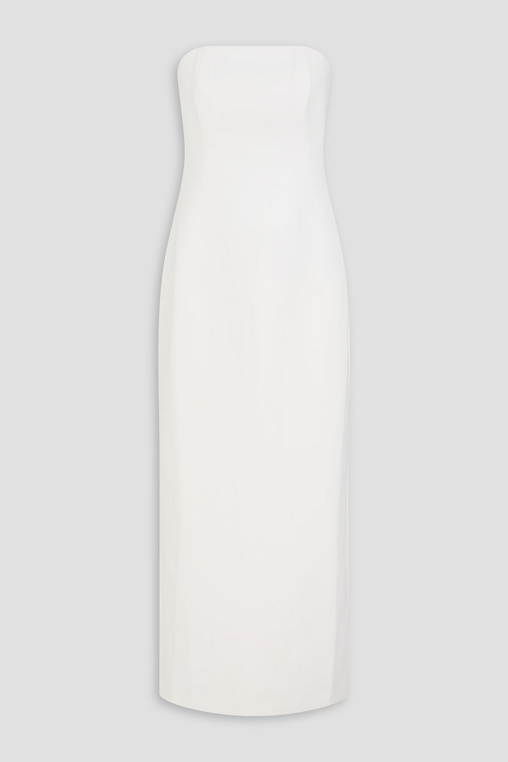 Leo Lin Rayna strapless satin maxi dress - Women - White Dresses - UK 18