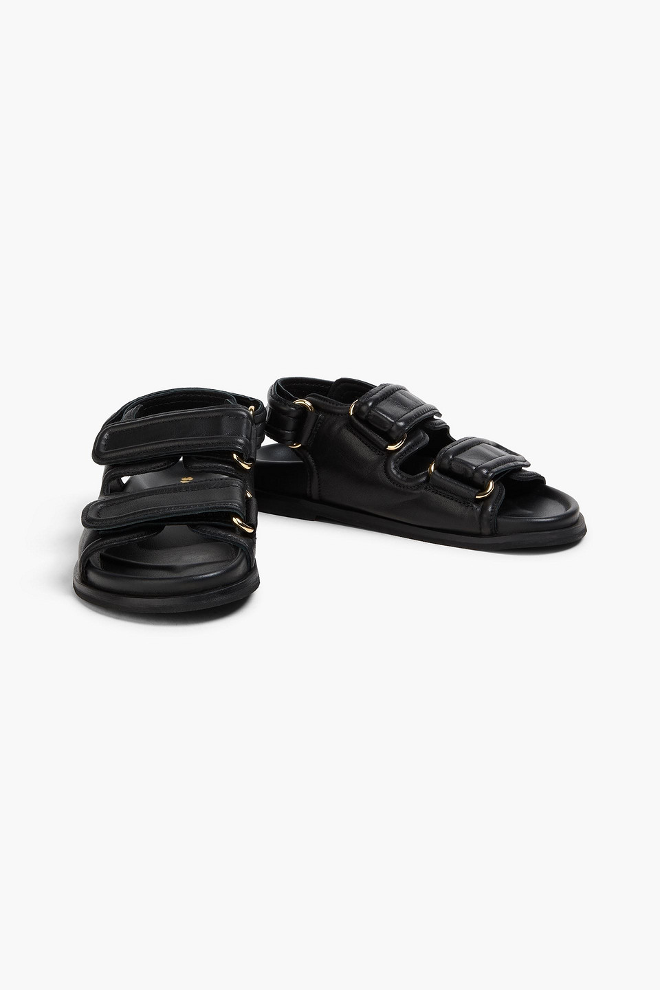  Sandro - Leather Sandals - Black - Eu 36 
